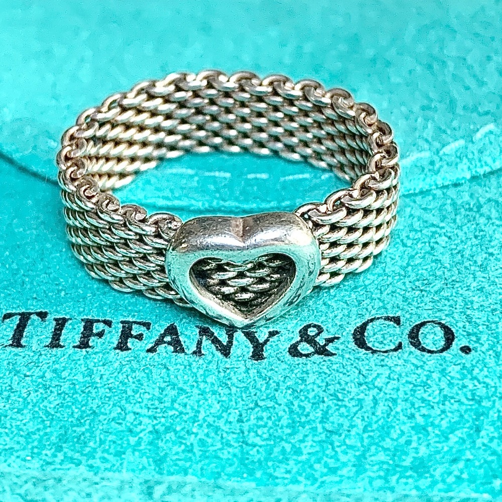 ❤️‍🩹Tiffany & Co. Mesh Ring❤️‍🩹